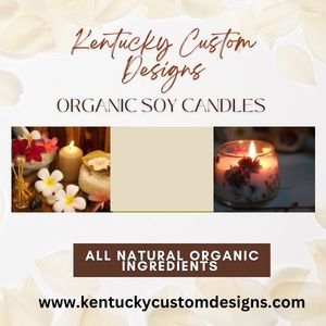 All Natural Organic Soy Candles